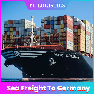 Компания по транспортировке грузов от перевозки моря Китая к двери Германии к обслуживанию двери