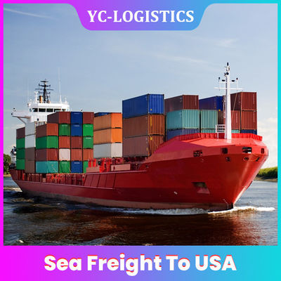 Доставка перевозки моря FBA DDU DDP международная от Китая к США