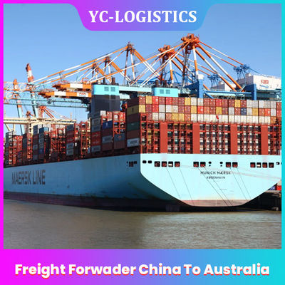 Порт для того чтобы перенести товароотправителя перевозки Китая моря к Австралии